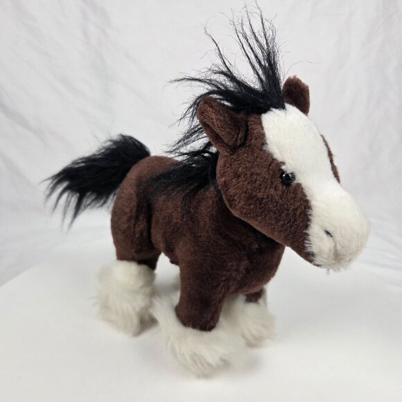 Ganz Webkinz Clydesdale Horse Plush HM139 Sealed Unused Code Stuffed Animal - Picture 5 of 10